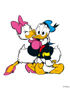 Dolly gir Donald en nuss.